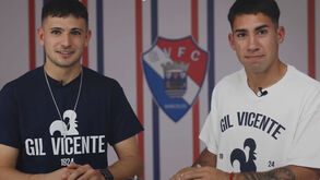 Gil Vicente oficializa contratação de dois uruguaios