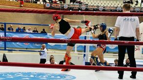 Seleção de kickboxing sob bandeira neutra nos Jogos Mundiais