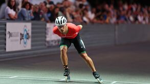 Miguel Bravo é vice-campeão europeu de patinagem na prova de 10 mil metros pontos