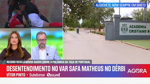 Pisão de Matheus Reis a Belotti: Vítor Pinto revela conteúdo das gravações do VAR