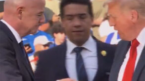 Infantino em modo 'mãos-largas': até Trump levou medalha de vencedor do Mundial de Clubes