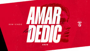 Dedic oficializado no Benfica
