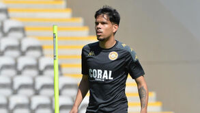 Pablo Ruan já treina em pleno no Nacional