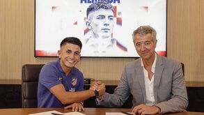 Thiago Almada oficializado como reforço do Atlético Madrid