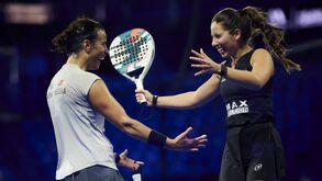 Ana Catarina Nogueira e Martina Fassio festejam