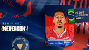 Weverson oficializado no novo clube de Renato Paiva