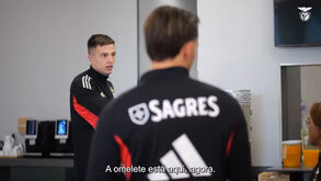 Trubin serviu de tradutor e ajudou Dedic no almoço