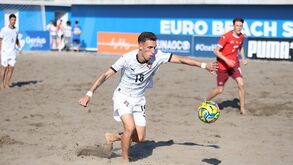 Portugal bate Suíça por 6-5 na Liga Europeia de futebol de praia 