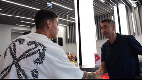 Barrenechea já esteve integrado nos trabalhos do Benfica