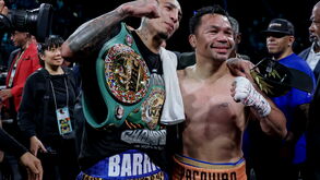 Manny Pacquiao regressa aos 46 anos mas Barrios mantém título