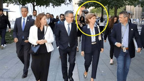 Carlos Moedas e a mulher em Nova Iorque