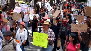 Mexicanos protestam contra especulação imobiliária por causa do Mundial'2026 