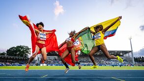 Agate de Sousa conquistou ouro em Bochum