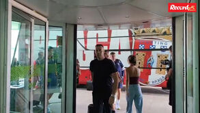 Sp. Braga de partida para a Bulgária: Salvador lidera comitiva com Moutinho e Ricardo Horta em destaque