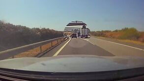 Condutora em contra-mão lança o pânico em auto-estrada espanhola