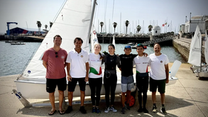 Francisco Uva e Duarte Reis na frota de ouro nos Europeus de vela de juniores