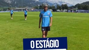 Jogadores do FC Porto foram desafiados a fazer balanço do estágio na Áustria numa palavra