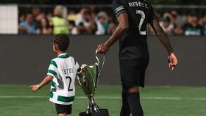 Matheus Reis com o filho