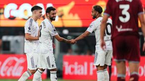 Bruno Fernandes bisou em New Jersey