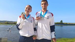 Leonardo Barbosa e Lara Lopes prata Mundial júnior canoagem em C1 5.000 estafeta
