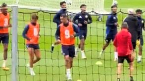 As primeiras imagens de João Félix a treinar ao lado de Cristiano Ronaldo no Al Nassr