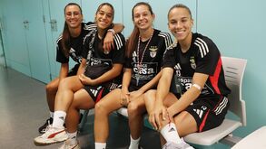 Jogadoras do Benfica já realizaram os testes médicos