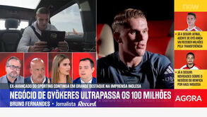 Ingleses fazem contas a Gyökeres: custo total ultrapassa os 100 milhões