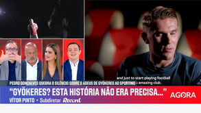 Vítor Pinto: «Gyökeres demonstrou que não era tão boa pessoa como parecia. Caiu-lhe a máscara»