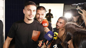 Ivanovic à chegada a Lisboa