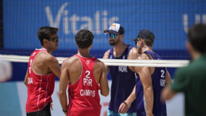 Dupla Pedrosa e Campos perde na estreia no Europeu de voleibol de praia