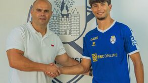 Rodrigo Moreira integrado no plantel principal do Feirense