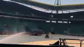 Novas imagens das obras em Alvalade: piso pronto para receber relvado