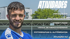 Feirense revela plano de festas para o dia de apresentação do plantel