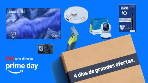 Quatro dias de grandes ofertas em vários produtos na Prime Day