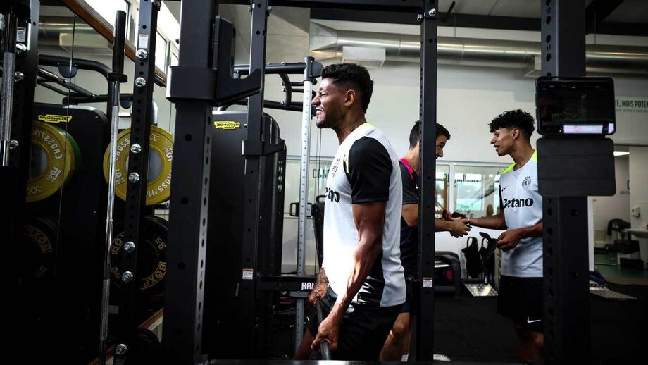 Jogadores do Sporting ficaram no ginásio