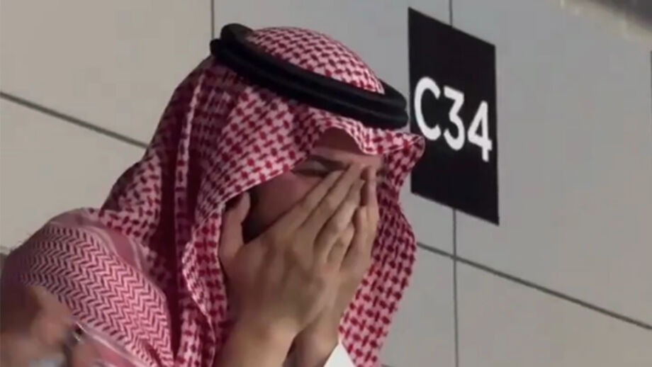 
Fahad bin Nafel não escondeu importância do momento