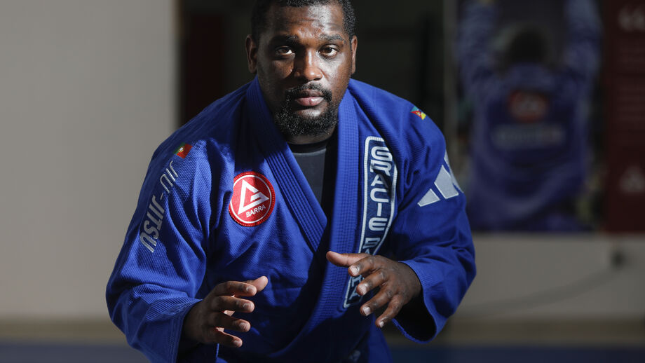 Mauro Riquicho, ex-jogador do Sporting, agora vice-campeão mundial de Jiu-Jitsu