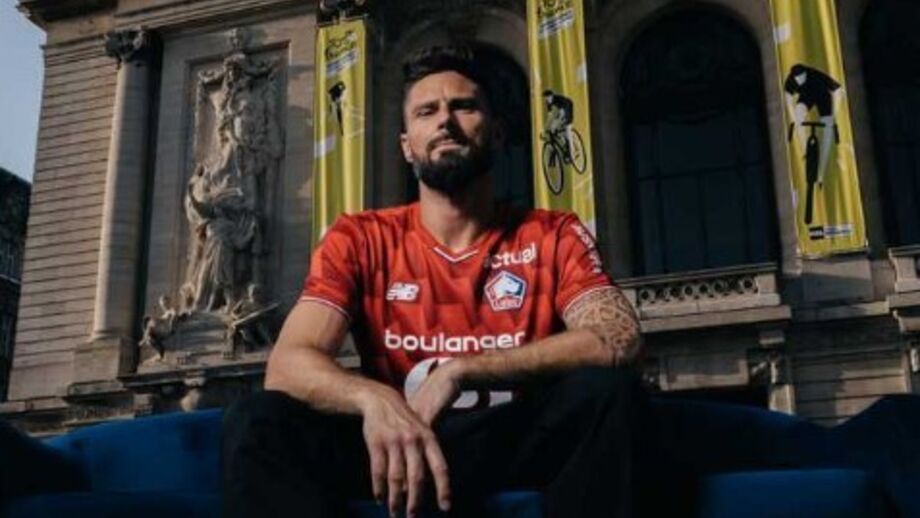 Giroud apresentado como reforço do Lille