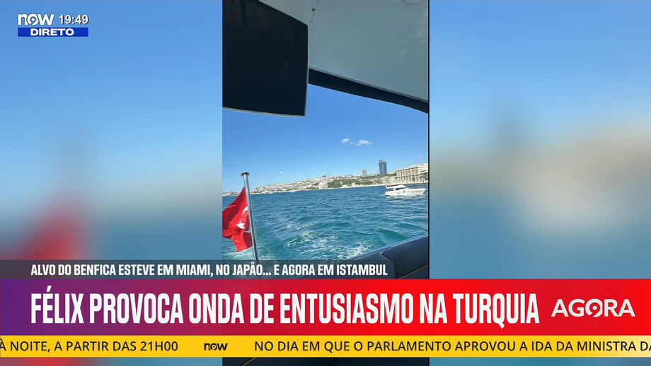 Alvo do Benfica partilhou imagem nas redes sociais