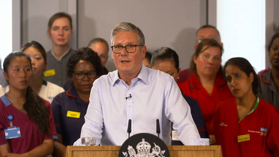 Keir Starmer reagiu também à morte do internacional português