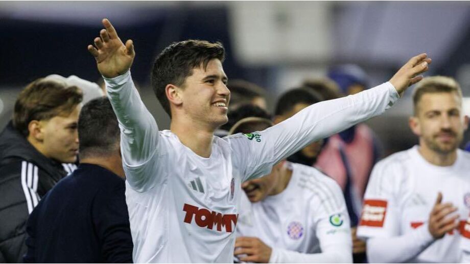 Prpic é um defesa-central de 21 anos do Hajduk Split