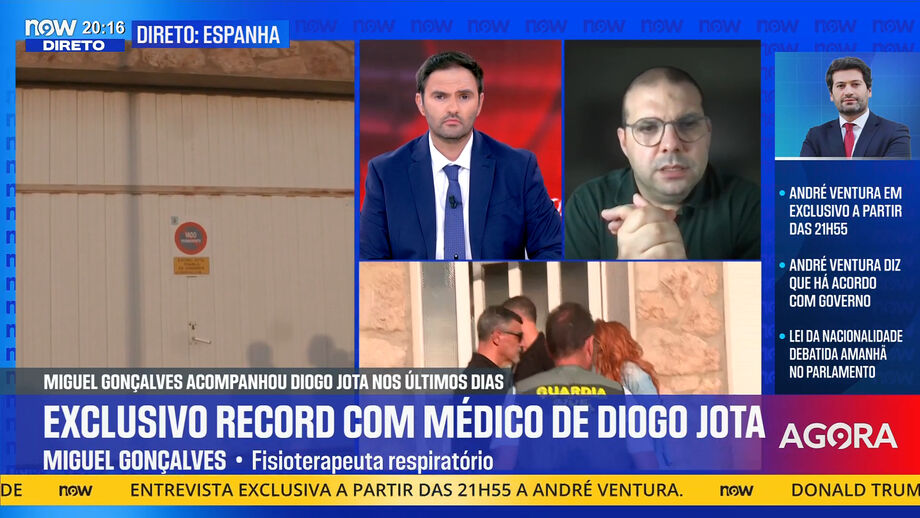 Miguel Gonçalves, fisioterapeuta respiratório que acompanhou Diogo Jota nos últimos dias, revela tudo