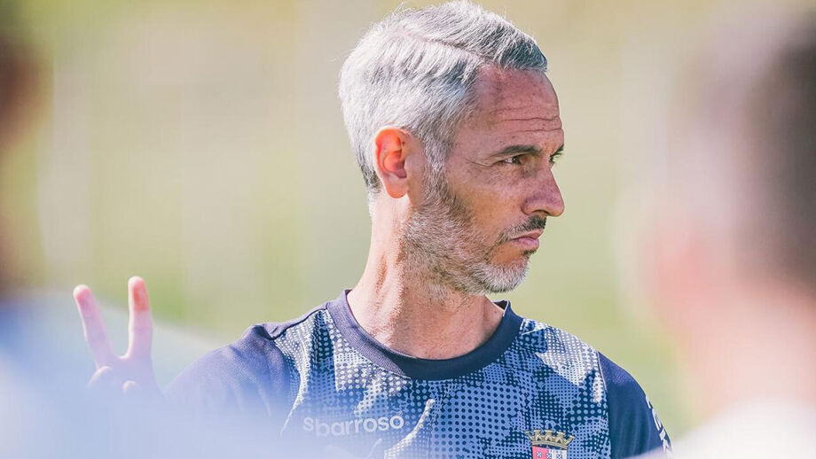 Carlos Vicens, treinador do Sp. Braga