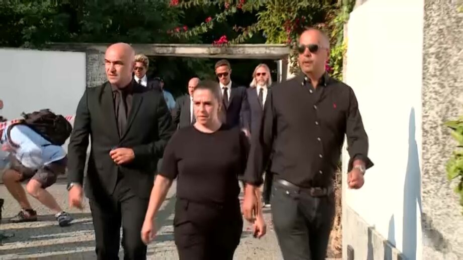 Selecionador nacional também está presente no último adeus a Diogo Jota e a André Silva