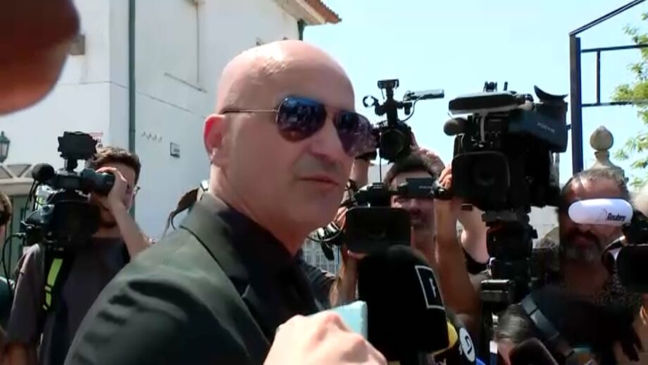 Selecionador nacional falou aos jornalistas no final das cerimónias fúnebres dos dois jogadores 