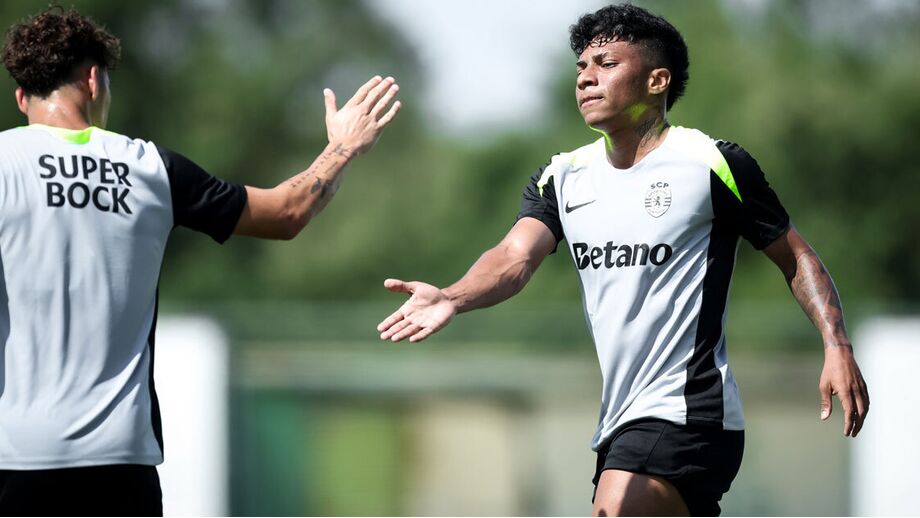 Alisson Santos strzelił gola w swoim pierwszym meczu towarzyskim dla Sportingu