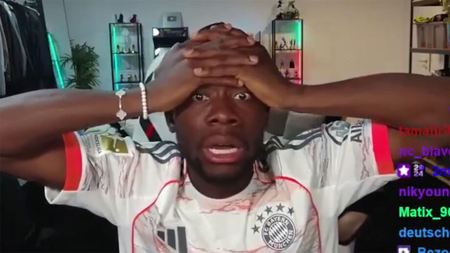 Canadiano seguiu o jogo a partir de casa, por estar lesionado