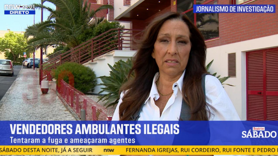 Vendedores ambulantes ilegais tentam fuga e ameaçam agentes