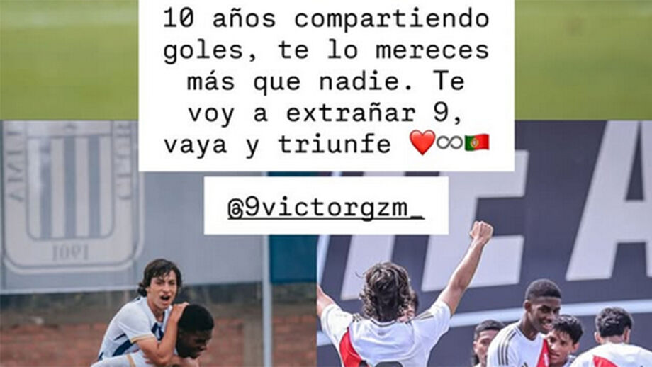 Soyer deixou mensagem a Victor Guzman