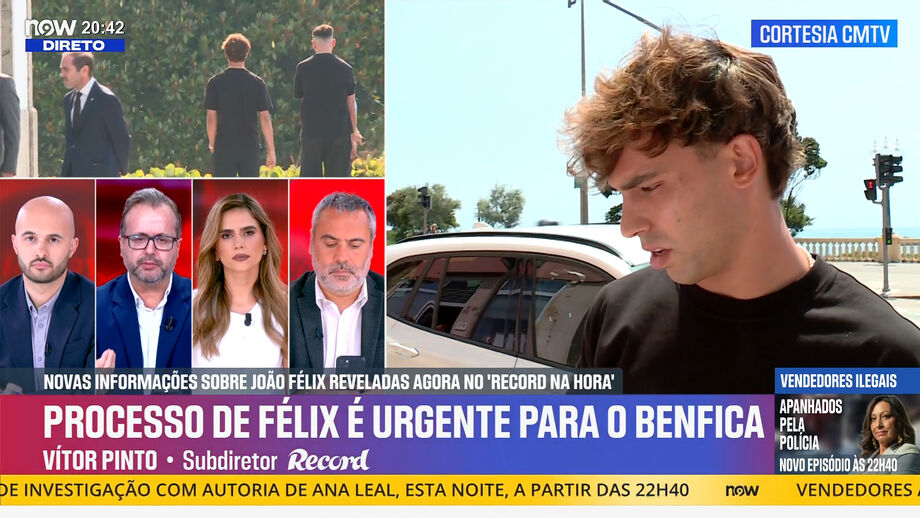 Subdiretor de Record comenta eventual regresso do avançado à Luz